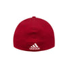 Adidas Arizona Coyotes Core Curved Flex Hat In Red - Back View