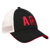Arizona Coyotes Ladies Revise Trucker Hat in Black and White - Right View