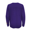 Youth Outerstuff Coyotes Special Edition Long-Sleeve T-shirt in Purple and Black - Back View