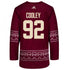 Arizona Coyotes Logan Cooley Adidas Authentic Alternate Jersey In Red - Back View