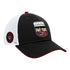 Coyotes Fanatics Branded 2023 Draft On Stage Trucker Hat In Black & White - Angled Right Side View