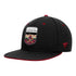 Fanatics Coyotes 2023 Authentic Pro Draft Snapback Hat In Black - Angled Left Side View