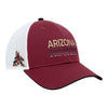 Arizona Coyotes Fanatics Pro Rink Trucker Hat In Red & White - Front Right View