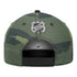 Arizona Coyotes Fanatics Military Appreciation Hat In Camouflage - Back View 