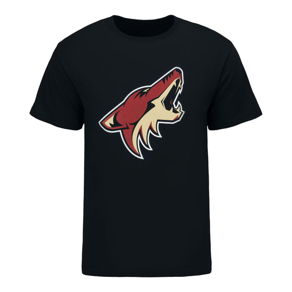 Arizona Coyotes Men's Fanatics Branded Derek Stepan Name & Number T-Shirt In Black - Front View