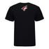 Arizona Coyotes Men's Fanatics CLAWIN Black T-Shirt In Black - Back View