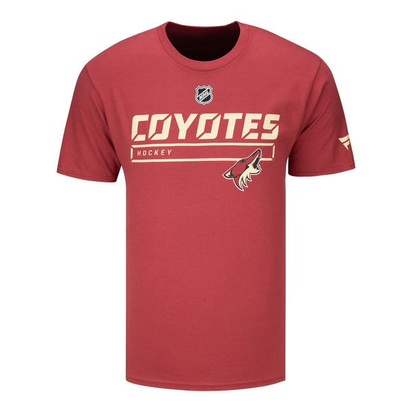 Arizona Coyotes Fanatics Authentic Pro T-Shirt - Front View
