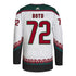ARIZONA COYOTES TRAVIS BOYD WHITE AUTHENTIC JERSEY - Back View