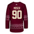ARIZONA COYOTES J.J. MOSER AUTHENTIC ALTERNATE JERSEY - Back View