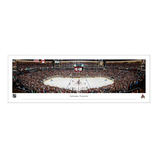 Arizona Coyotes Gila River Arena Unframed Panorama - Front View
