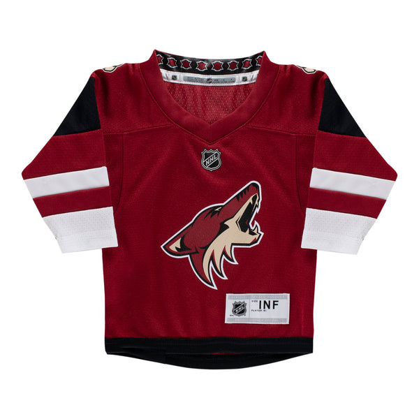Toddler Outerstuff Arizona Coyotes Replica Home Blank Jersey In Red - Front View