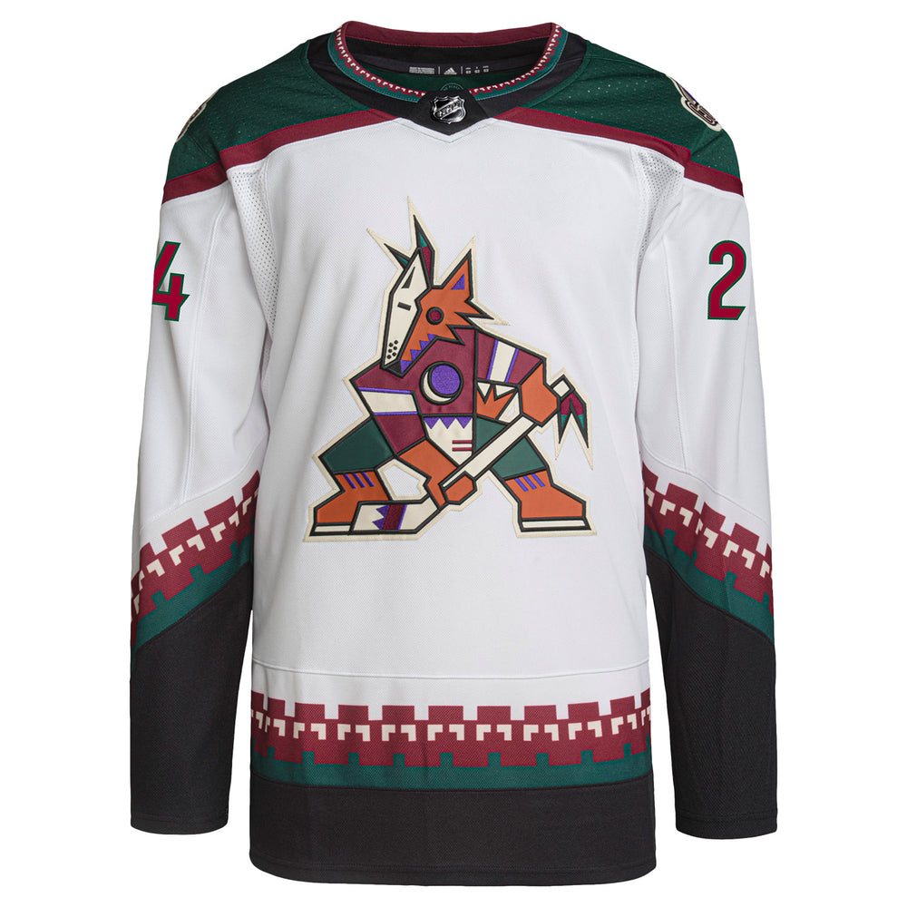 adidas Coyotes Home Authentic Jersey - Black