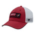 Arizona Coyotes Iconic Defender Meshback Adjustable Hat In Red White & Black - Front View