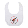 Masterpiece Puzzle Coyotes Baby Bib with Pre-Walkers In White Red & Black - Individual View