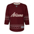 Arizona Coyotes Youth Alternate Jersey In Burgundy & Gold - Front View