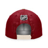 Coyotes Alternate Authentic Pro Rink Snapback Hat - Back View