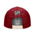 Coyotes Alternate Authentic Pro Rink Snapback Hat - Back View