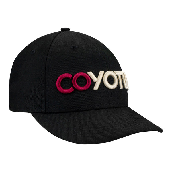 New Era Coyotes Hat In Black - Front View