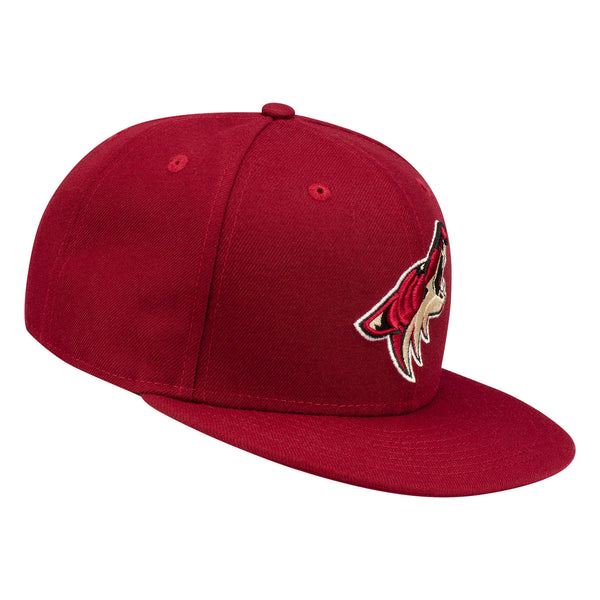 Fanatics Coyotes Red Primary Logo Hat - Front View