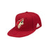 Adidas Arizona Coyotes Core Flatbill Flex Hat In Red - Front View