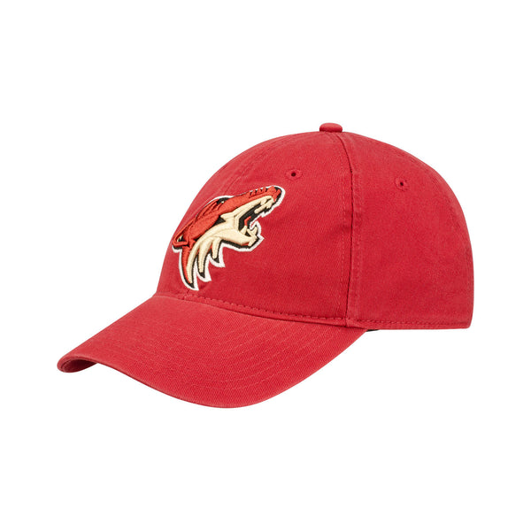 Adidas Arizona Coyotes Slope Slouch Flex Hat In Red - Front View