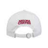 Fanatics Coyotes White Primary Logo Hat - Back View