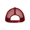 Arizona Coyotes Depth Trucker Adjustable Hat In Red & White - Back View