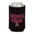 Arizona Coyotes Howl Yeah Can Coozie in Red and Black - Back View