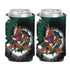 Wincraft Arizona Coyotes 12 Oz. Can Cooler in Green, Black, and White Tie Dye - Front and Back View