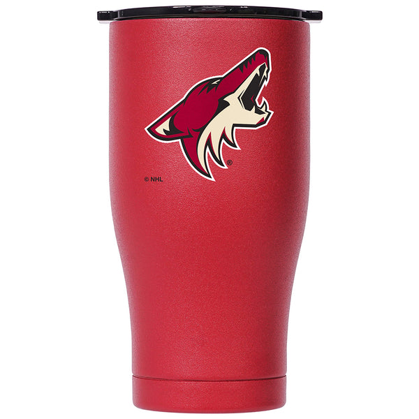 Arizona Coyotes 27 oz. ORCA Chaser Tumbler in Red - Front View