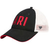 Arizona Coyotes Ladies Revise Trucker Hat in Black and White - Left View