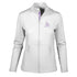 Ladies Levelwear Coyotes Hockey Fights Cancer Full Zip Jacket in White - Front View