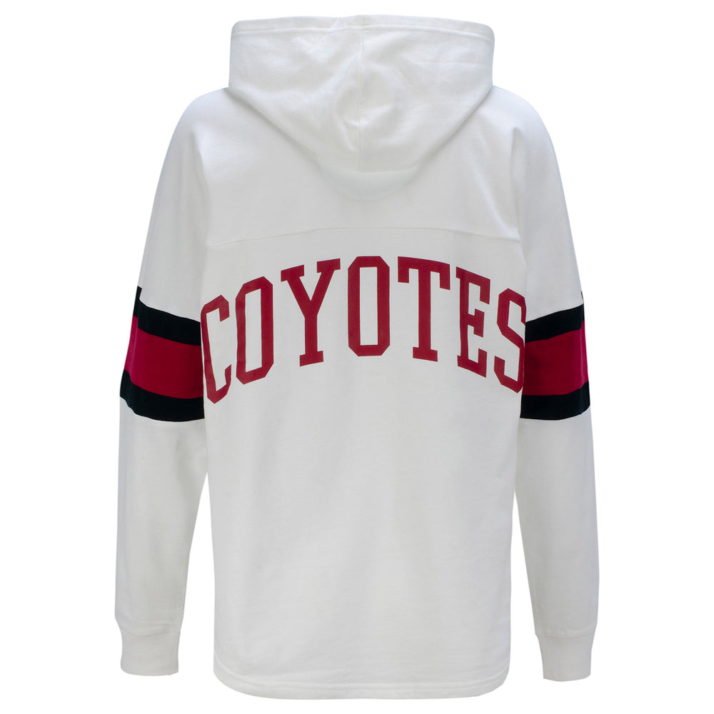 Arizona Coyotes Retro Brand WOMEN Red 3/4 Sleeve Raglan T-Shirt