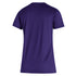 Ladies adidas Coyotes Reverse Retro T-Shirt in Purple - Back View