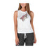 Arizona Coyotes Concepts Sport Women's Gable Knit Tank Top in White - Front View