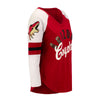 Arizona Coyotes Ladies NHL GIII Reflex Raglan T-Shirt in Red and White - Right View