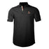 Levelwear Coyotes Rival Polo in Black - Front View