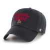 '47 Brand Arizona Coyotes Howl Yeah Cleanup  Hat in Black - Front View