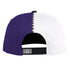 Arizona Coyotes Adidas Reverse Retro Snapback Hat in Purple, Black, and White - Back View