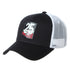 Zephyr 25th Season Trucker Hat In Black & White - Angled Front Left View