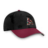 Coyotes Locker Room Flex Hat in Black and Red - Right View