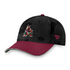 Coyotes Locker Room Flex Hat in Black and Red - Left View