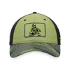Coyotes LockerRoom Military Appreciation Adjustable Hat in Green - Front View