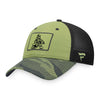 Coyotes LockerRoom Military Appreciation Adjustable Hat in Green - Left View