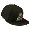 Arizona Coyotes New Era Kachina 59FIFTY Fitted Hat in Black - Right Side View