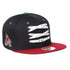 Coyotes Zephyr Lacer Snapback Hat in Black - Right View