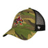 Coyotes 47 Brand Branson MVP Camo Clean Up Hat in Green and Black - Left View