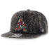 Arizona Coyotes Gamut Captain Snapback Hat in Black - Front View