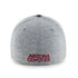Coyotes 47 Brand Abacus Contender Flex Hat in Black and Gray - Back View