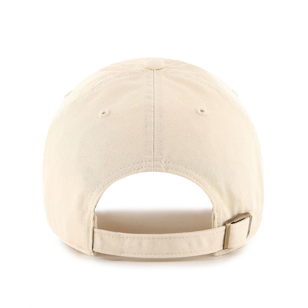 Coyotes 47 Brand Script Clean up Hat in Cream - Back View